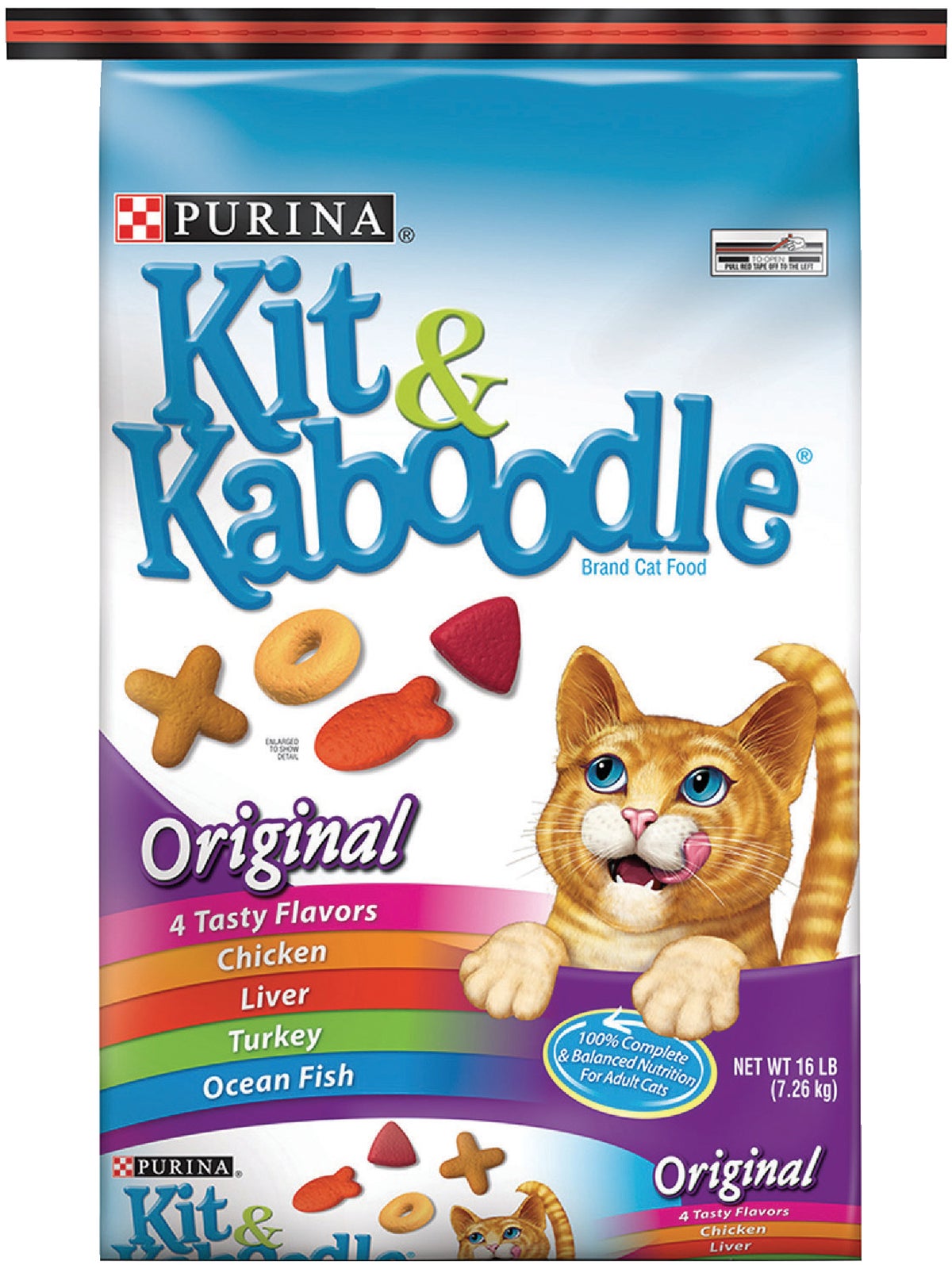 Purina Kitamp Kaboodle Dry Cat Food 16 Lb.