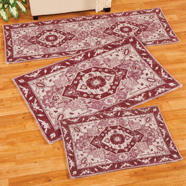 Collections Etc Medallion Area Rug