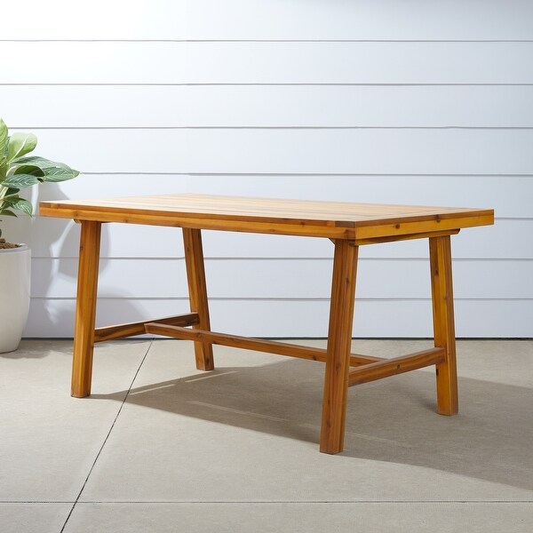 Teak Outdoor Patio Picnic Dining Table