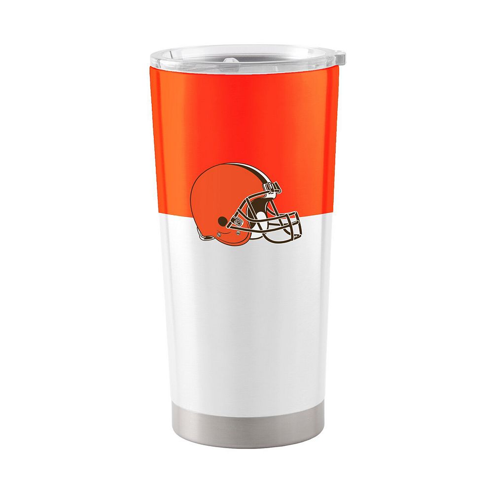 Cleveland Browns 20oz. Colorblock Stainless Tumbler