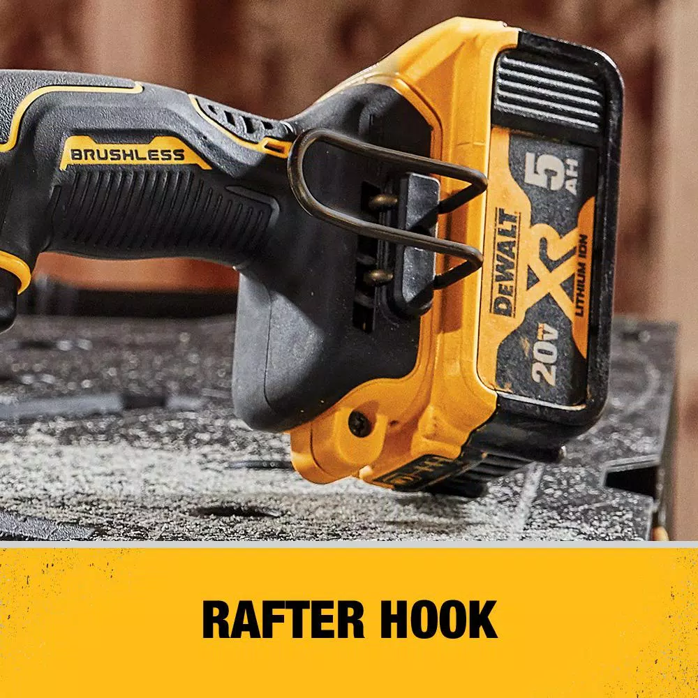 DEWALT ATOMIC 20-Volt MAX Cordless Brushless 4-1/2 in. Circular Saw with (1) 20-Volt Battery 5.0Ah and#8211; XDC Depot