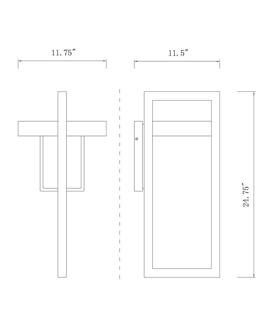 Z-Lite 566XLBKLED