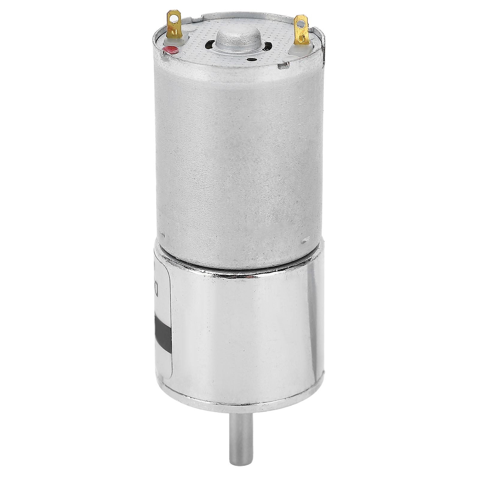 Dc Gear Motor Micro Low Speed Cw Ccw Permanent Magnet + Bracket Sport Control 24v Xd25ga37010rpm/min