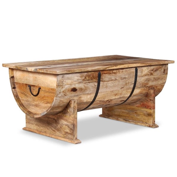 vidaXL Coffee Table Solid Mango Wood 34.6