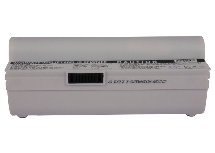 Asus Eee PC 701SD Eee PC 701SDX Eee White 8800mAh Replacement Battery BatteryClerkcom Laptop and Notebook