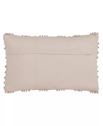 Saro Lifestyle Nubby Decorative Pillow， 12