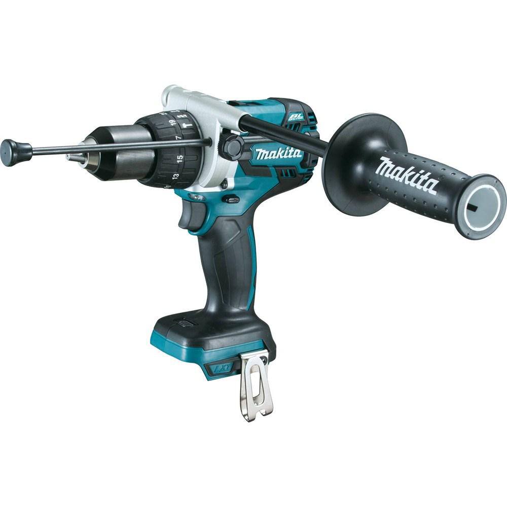 Makita 18V LXT 5.0Ah Lithium-ion Brushless Cordless Combo Kit 2-Piece (Hammer DrillImpact Driver) XT268T