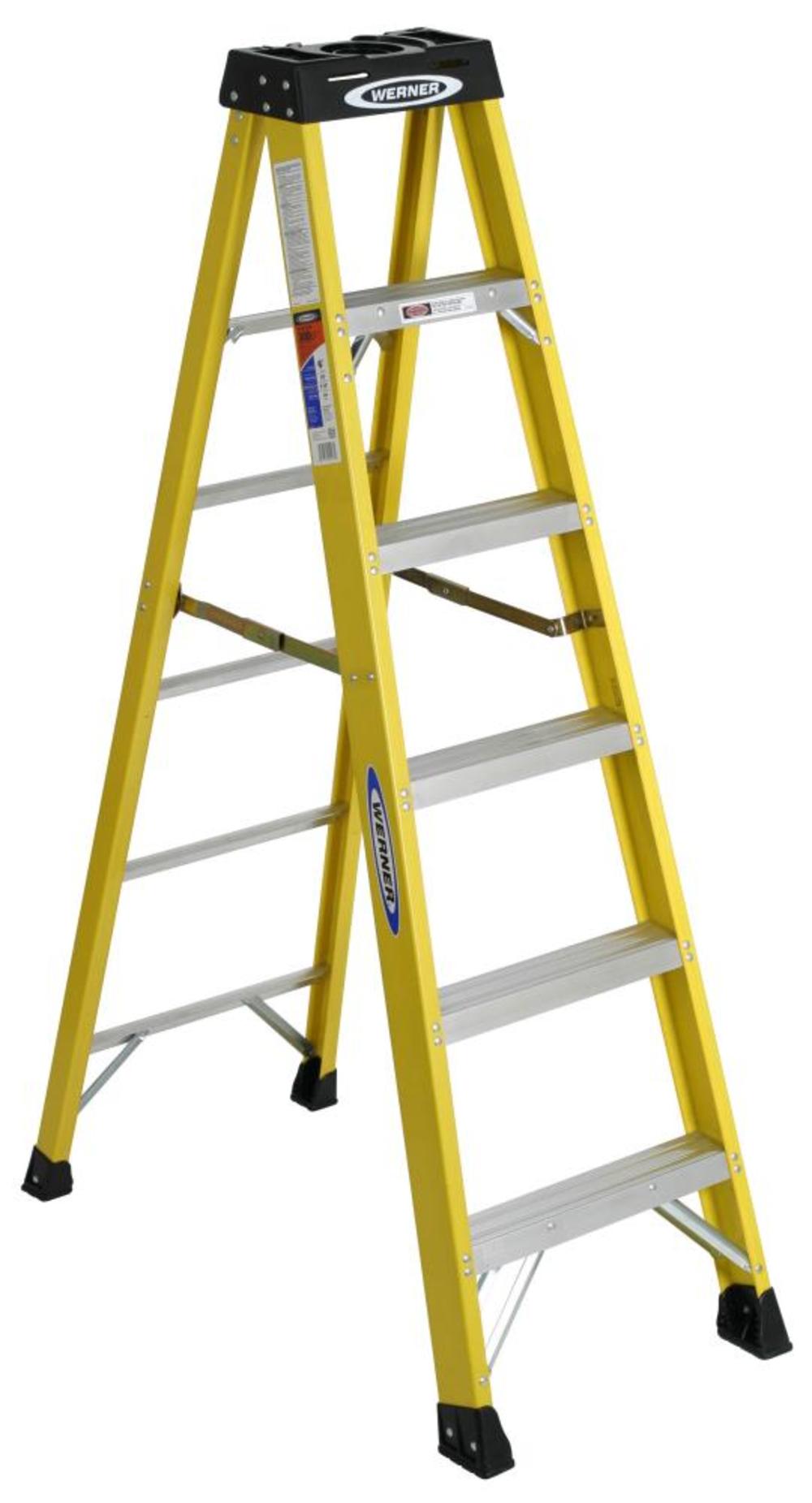 6 Ft Type IA Fiberglass Step Ladder