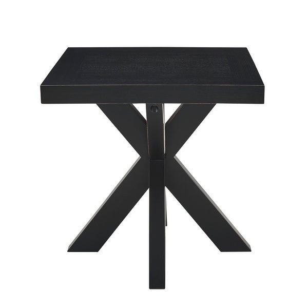 Strick and Bolton Harmony Ebony Finish End Table