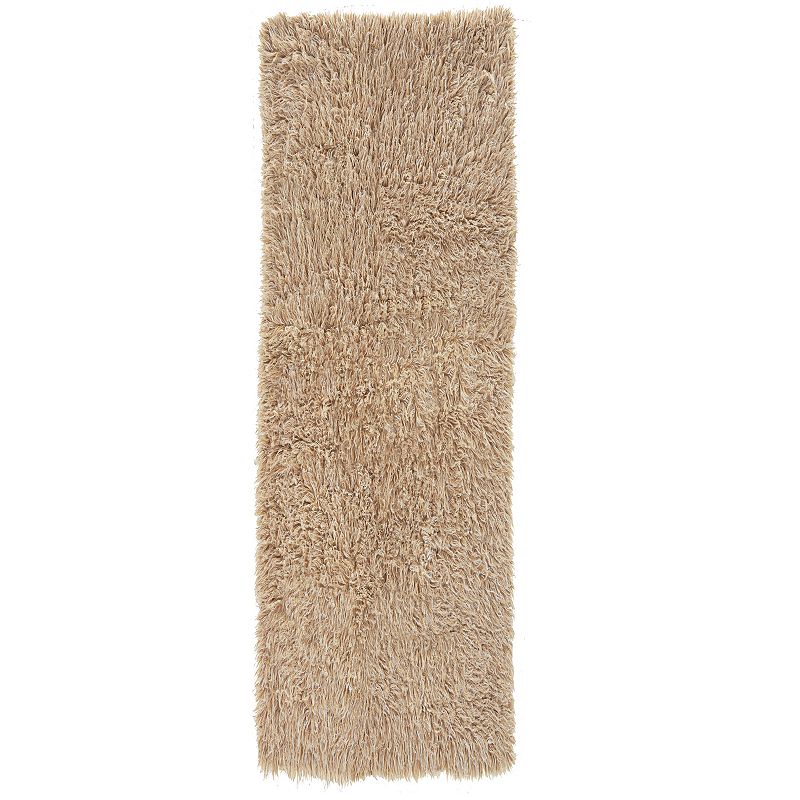 Linon New Flokati Wool Rug Runner - 2'4'' x 8'6''