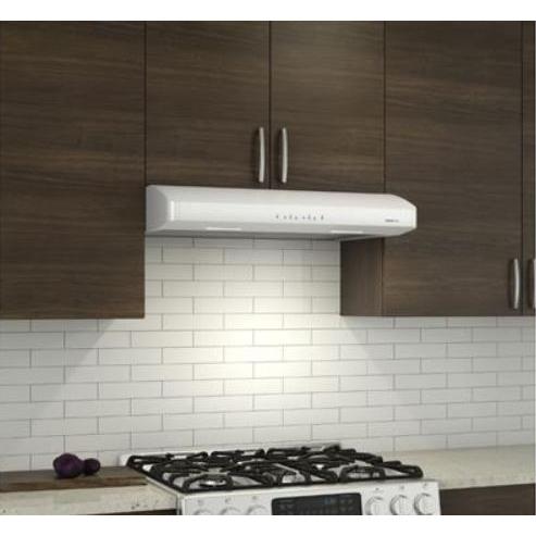 Broan 30-inch Corteo Series Under cabinet Range Hood ERLE130WH