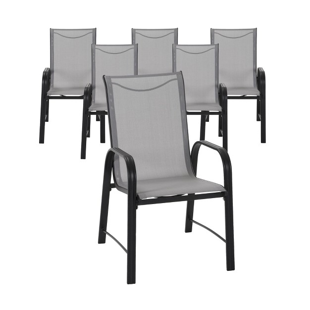 Cosco Outdoor Living Paloma Steel Patio Dining Chairs