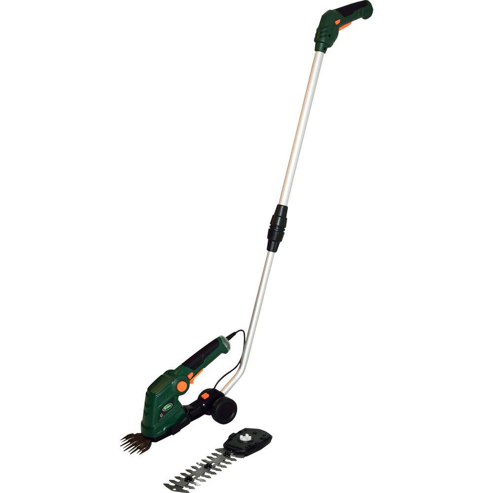 Scotts 7.2V Lithium-Ion Cordless Telescoping Pole Shrub Trimmer - 2 Ah Battery and Charger Included LSS10272PS