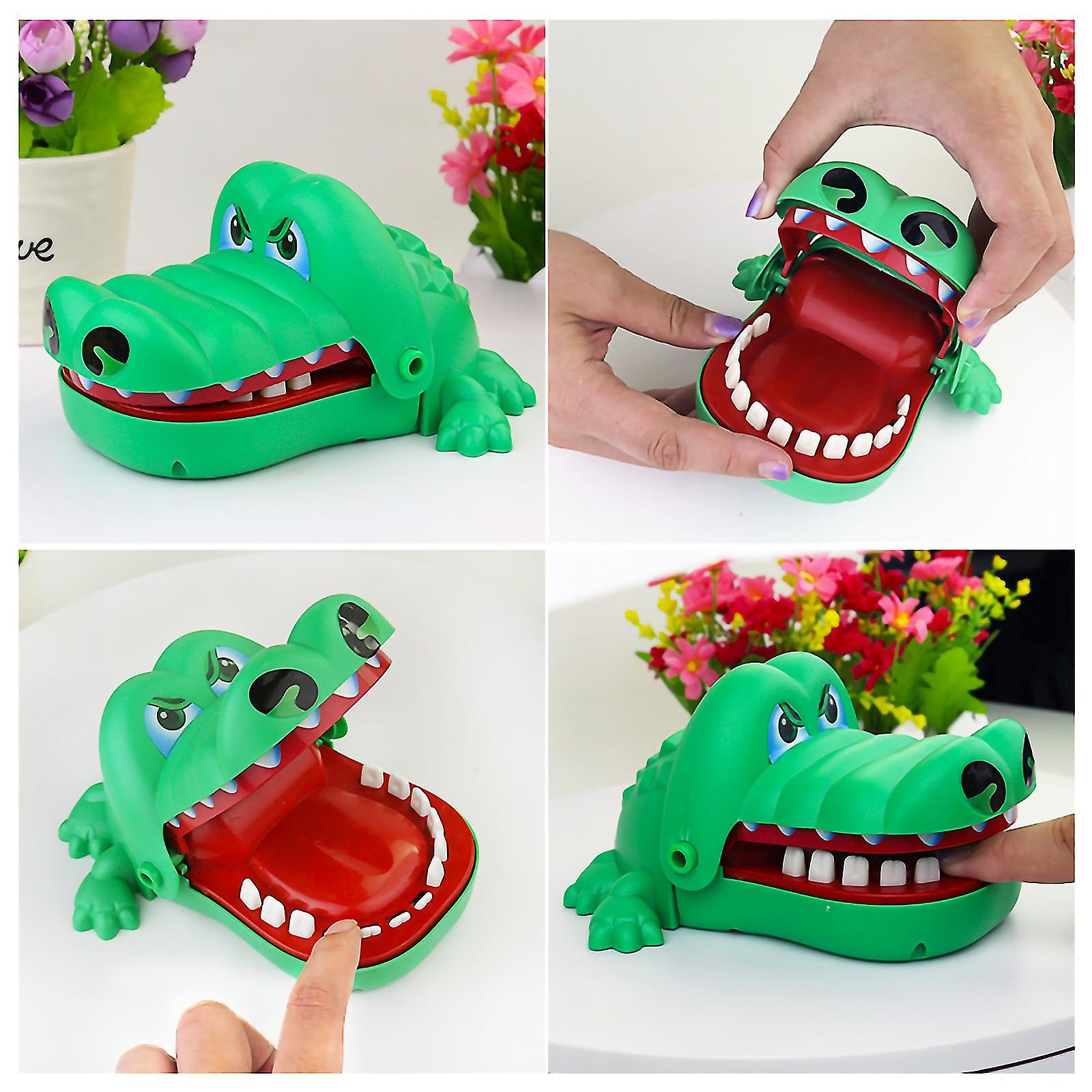 Toys Bite Finger For Children Fashion Quality Hot Durable Plastic Crocodile New Tricky Decompression Game Christmas Gift