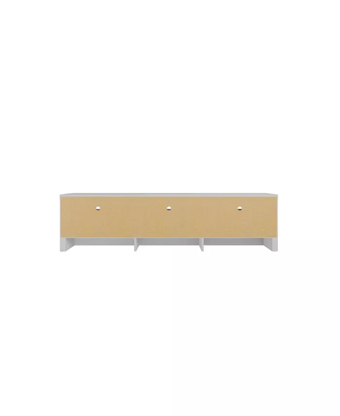 Manhattan Comfort Sylvan 70.94 Medium Density Fibreboard 1-Shelf 3-Drawer TV Stand