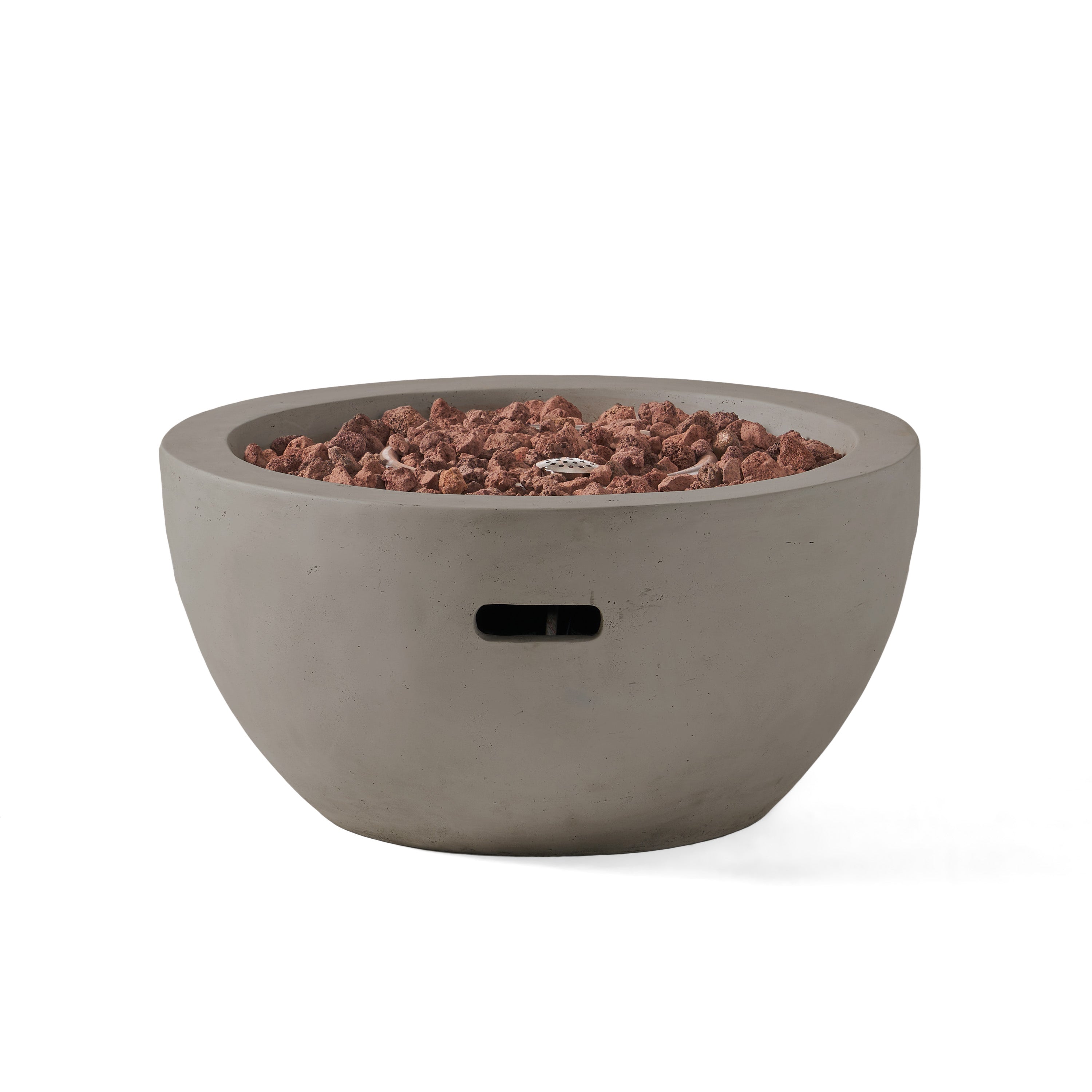 Toulouse Outdoor 40,000 BTU Lightweight Concrete Fire Pit Bowl (No Tank Holder)