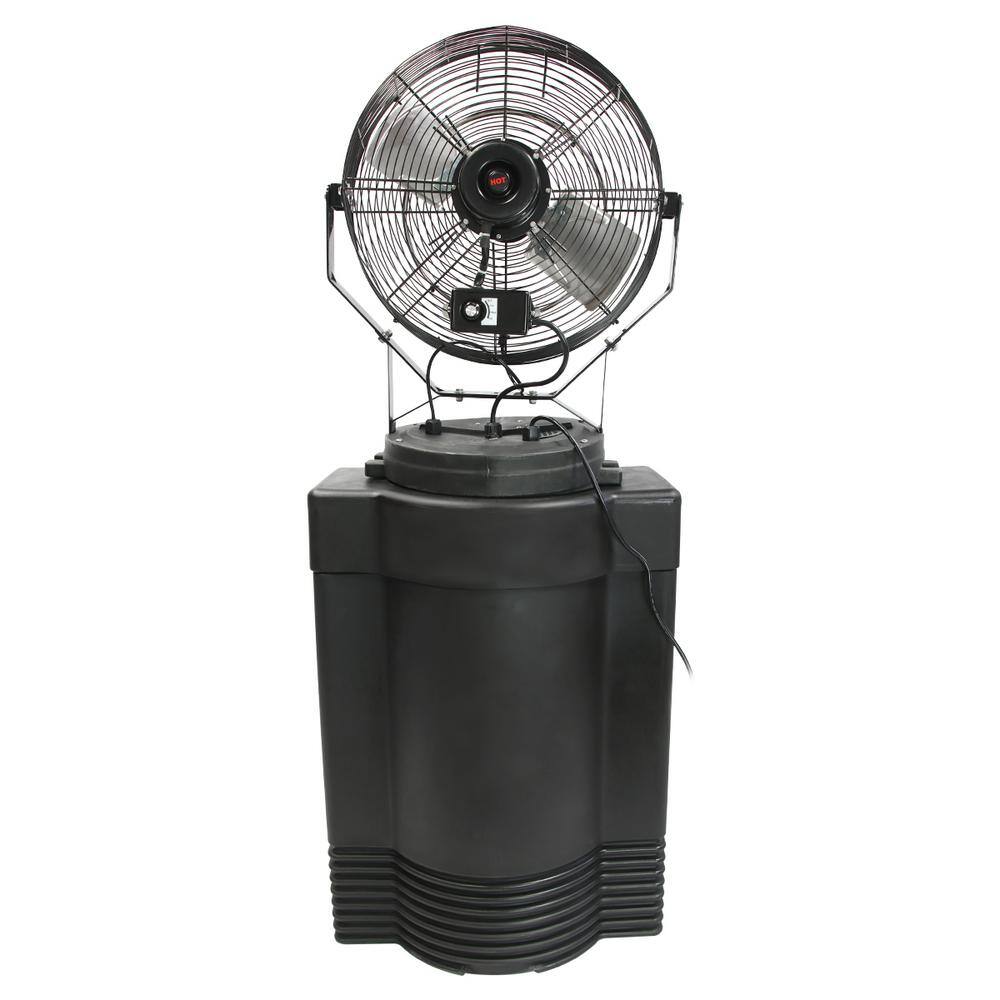 Maxx Air Mid Pressure 18 in. Misting Fan with Tank CDMP1840GRY