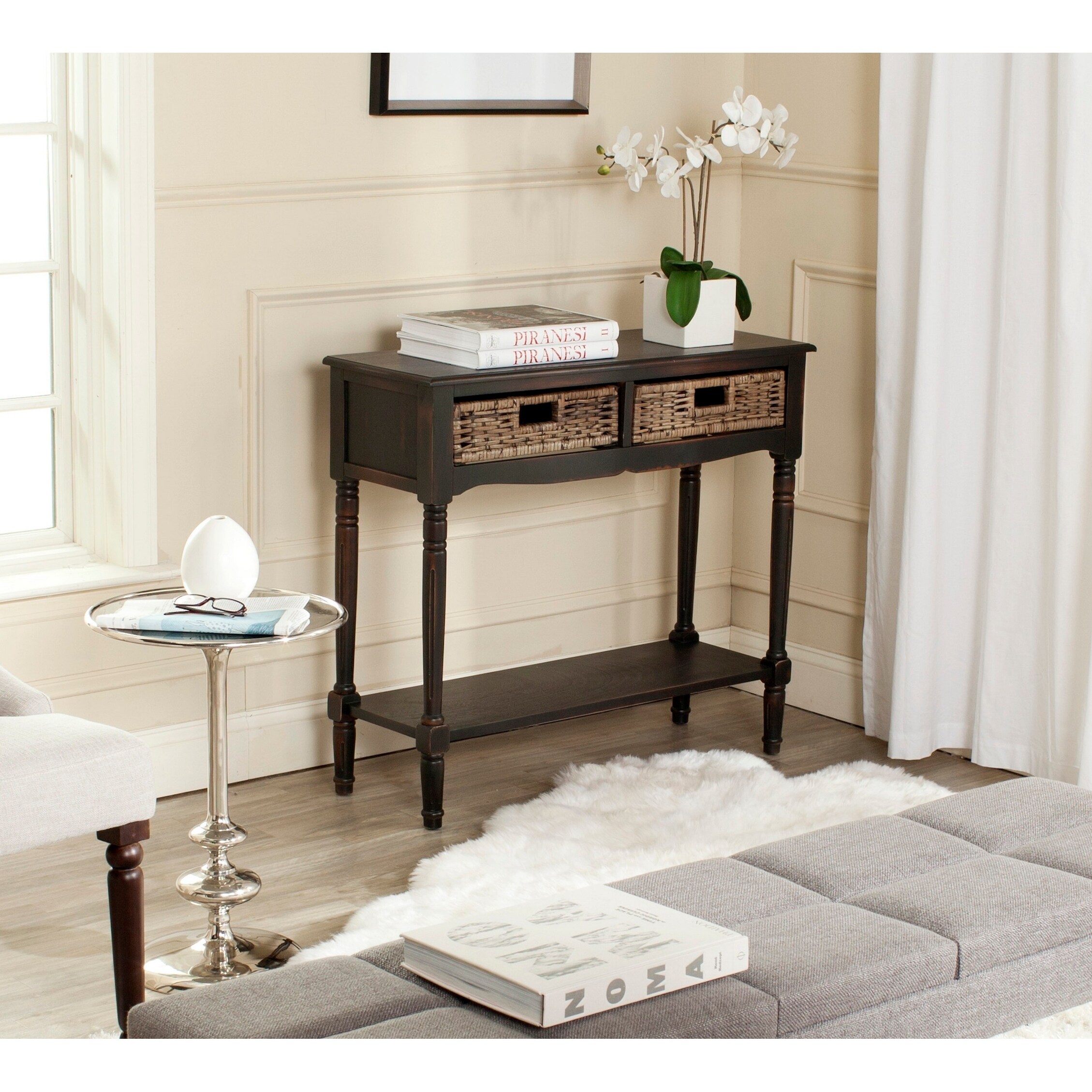 SAFAVIEH Corbin Brown Console - 35.8