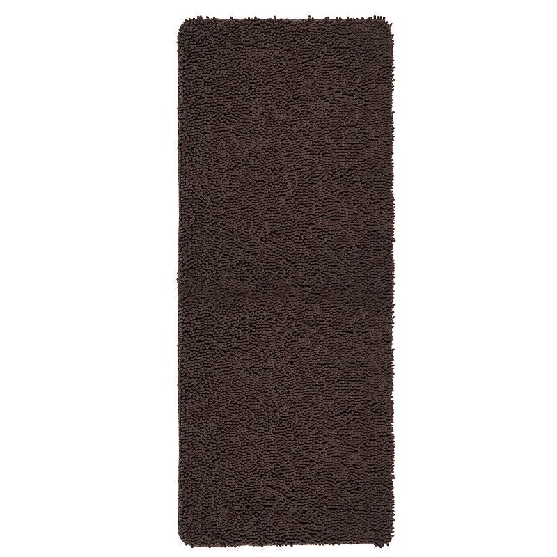 Portsmouth Home Memory Foam Long Shag Bath Mat