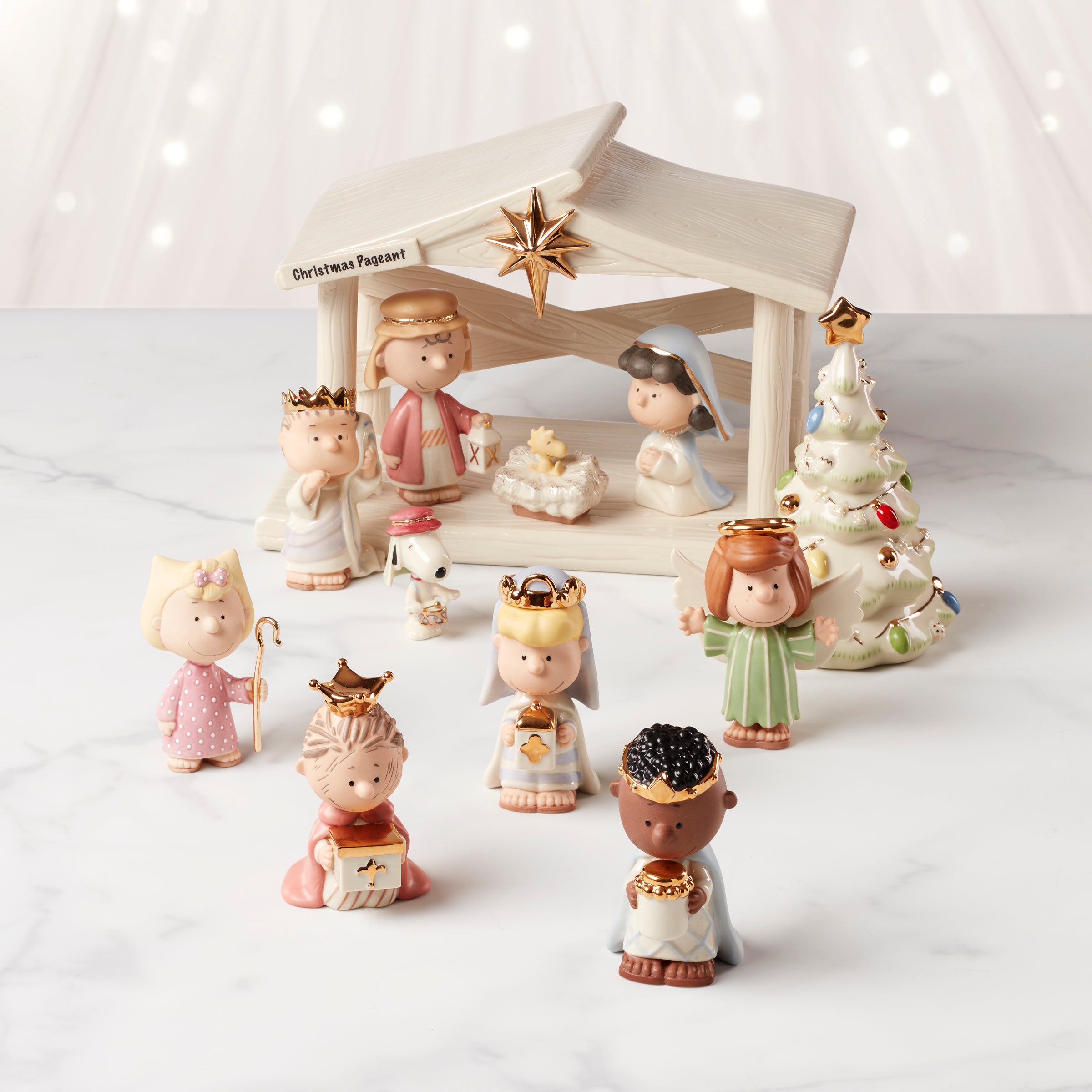 Peanuts Christmas Pageant Angel Figurine