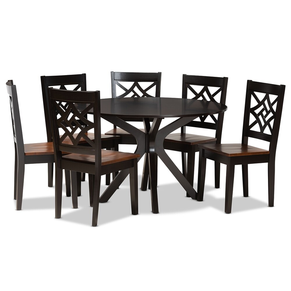 Miela Modern and Contemporary 7 PC Dining Set