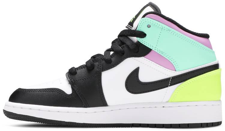 Air Jordan 1 Mid GS 'Pastel' 554725-175