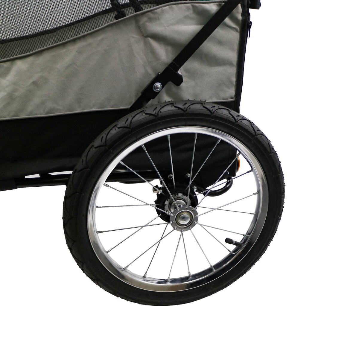 Petique Trailblazer Reflective Dog and Cat Bike Jogger