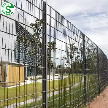 China Factory 868 Galvanized Wire Mesh Fence Durable Wire High Security Fence Protective Twin Wire Mesh Fence Zoom Supplies