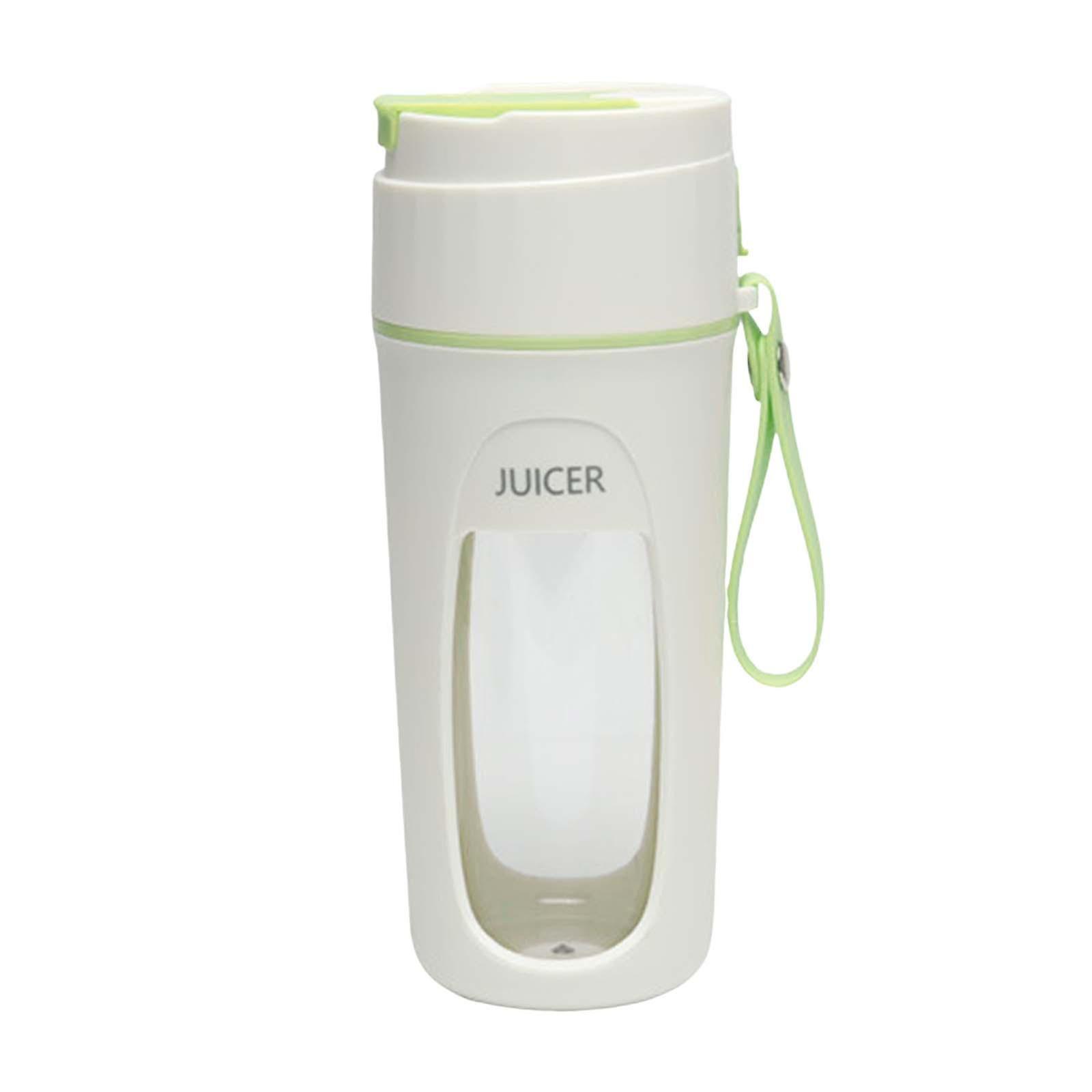 Electric Juicer Cup 340 Ml Shakes Juicer Cup For Mixing Watermelon Smoothies Green