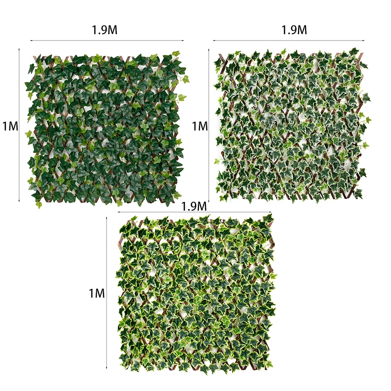 Garden Outdoor Decorative Supplies Grass Panel Artificial Leafs Ivy Privacy Fence Screen