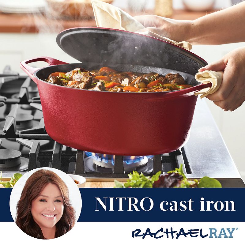 Rachael Ray NITRO 6.5-qt. Cast-Iron Dutch Oven