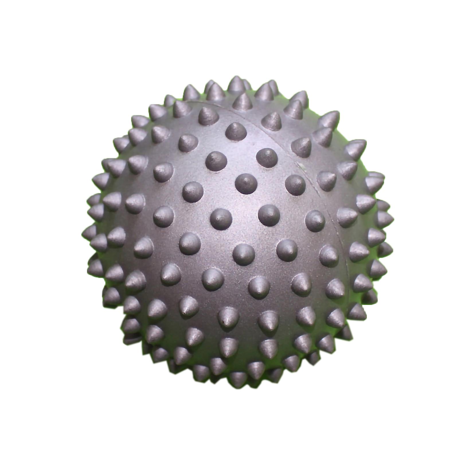 7.5cm Pvc Spiky Hard Massage Ball Trigger Point Sport Hand Foot Pain Fasciitis Relievergrey