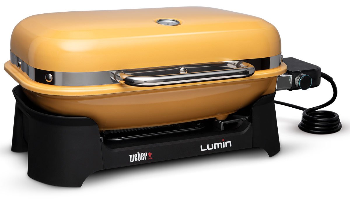 Weber Lumin Golden Yellow Electric Grill