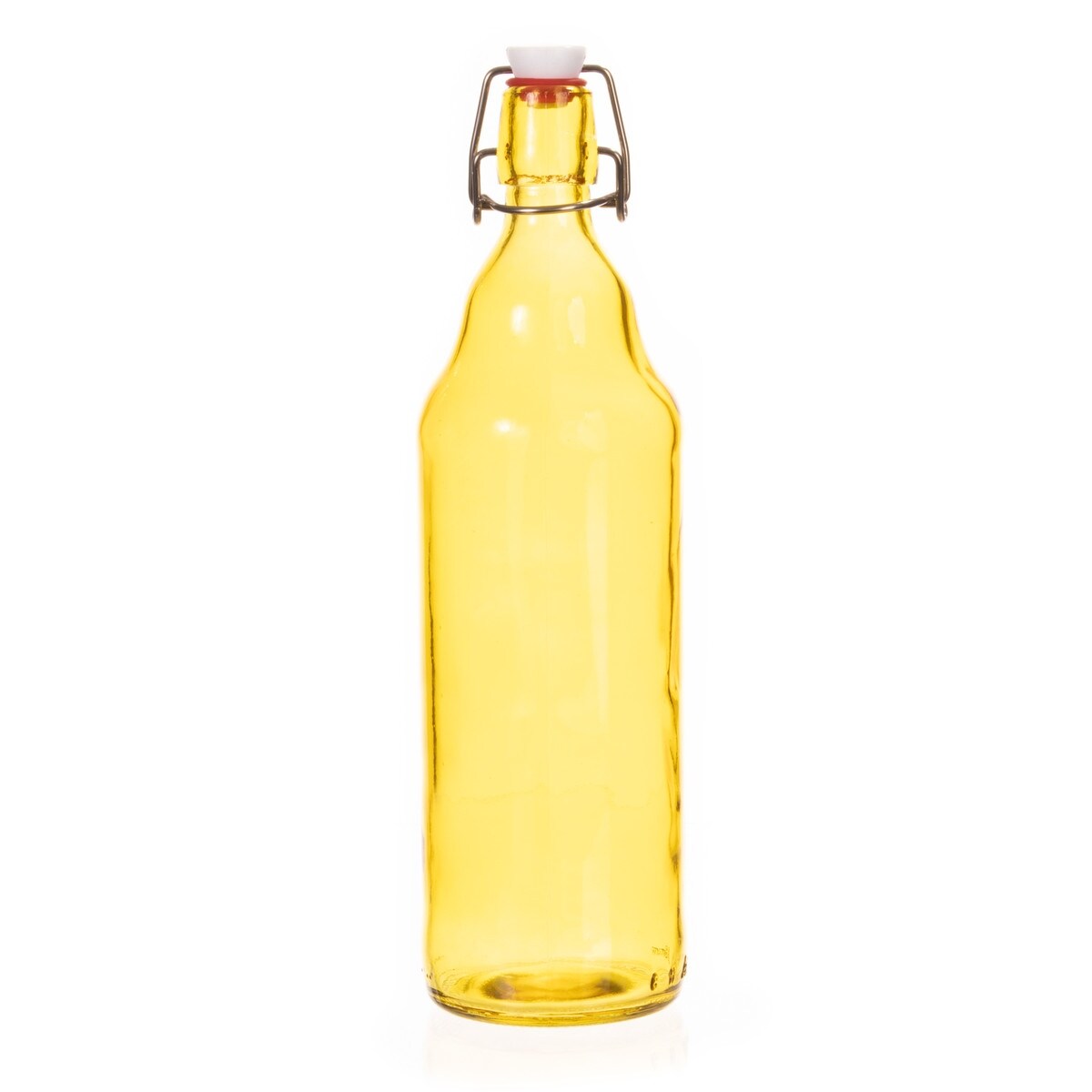 Yellow Grolsch Bottle， 1000mL - 12x3x3 in