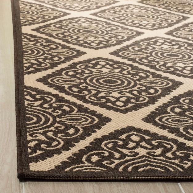 Linden Lnd132 Power Loomed Indoor outdoor Area Rug Safavieh