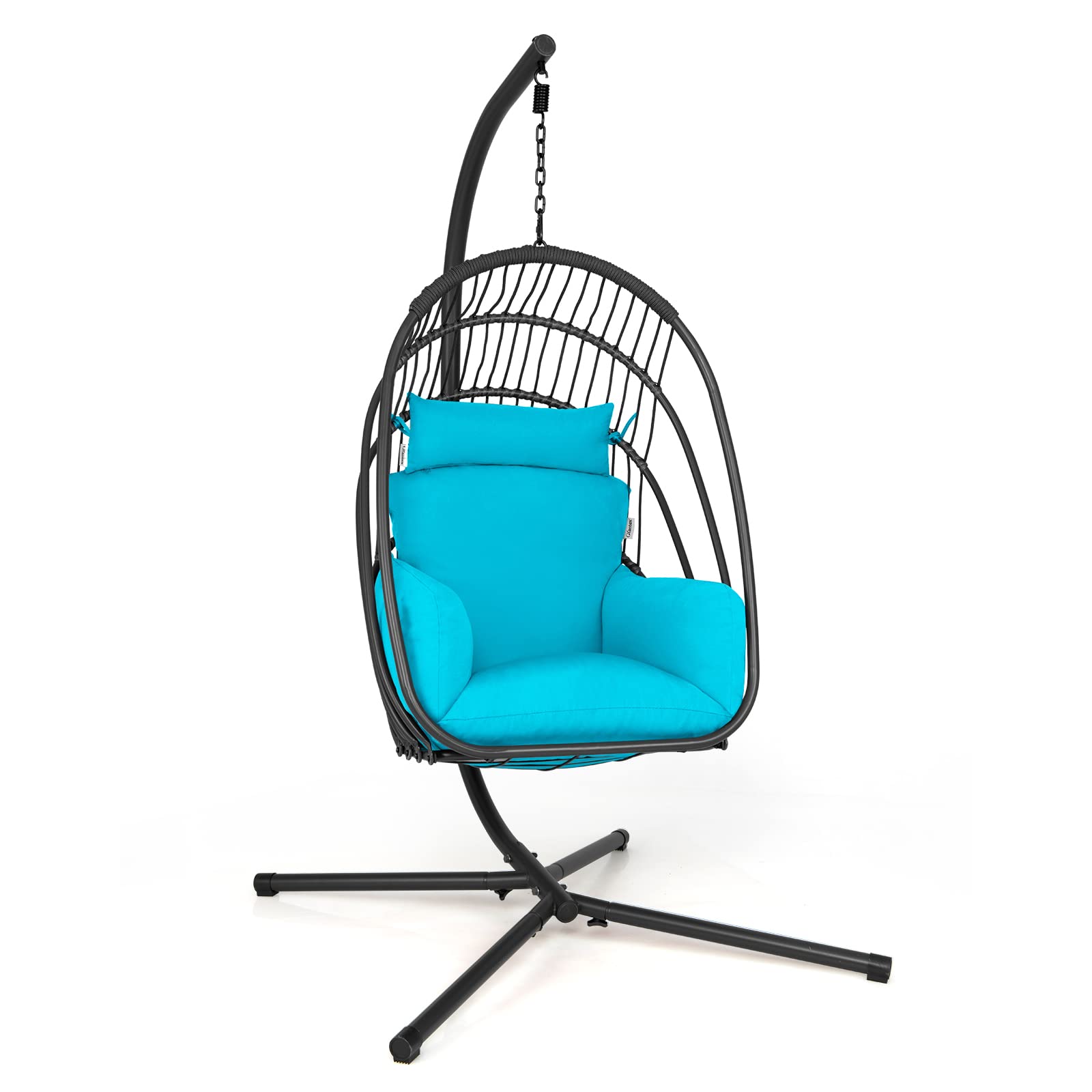 Giantex Egg Chair Hammock Stand - Hanging Swing with Stand