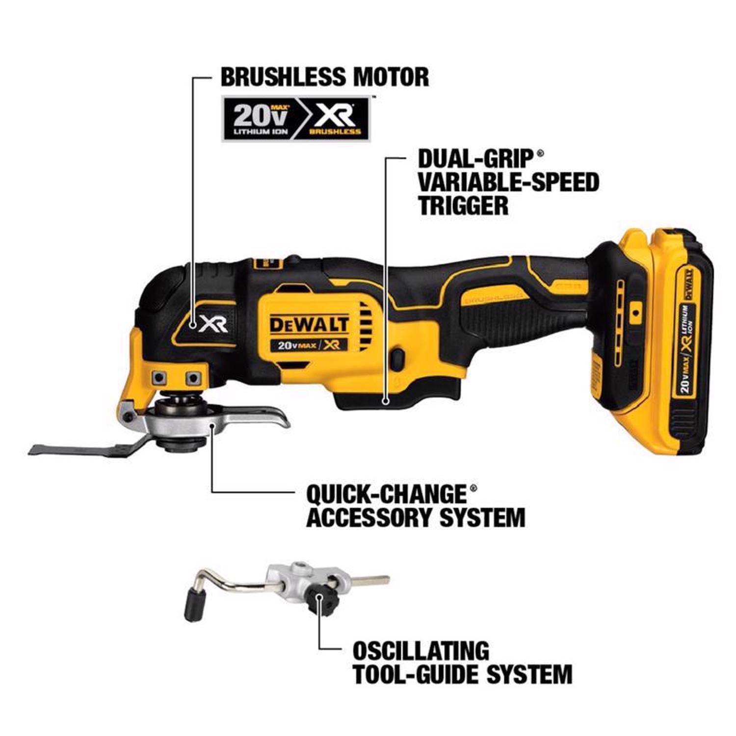 DW 20V MAX Cordless Brushed 9 Tool Combo Kit