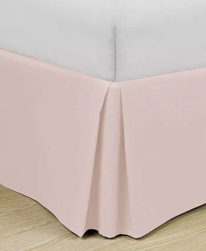 Swift Home Home Basic Easy Fit Microfiber Pleated 14 Drop Queen Bedskirt