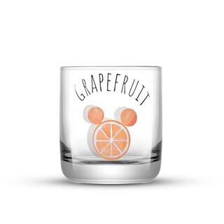 JoyJolt 10 oz. Disney Mickey Mouse Citrus Short Drinking Glass (Set of 4) JDS10742