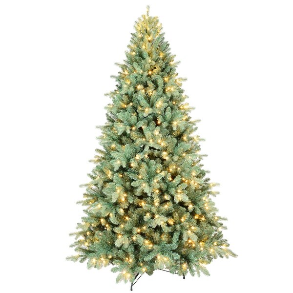 PEandPVC Green Christmas Tree with Lights