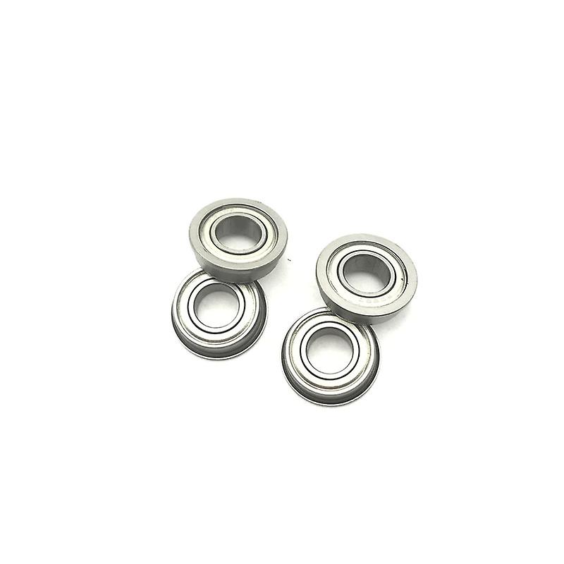 Real 10pcs/lot F606zz 6*17*19*6*1.2 Mm F606 Zz 6x17x6mm Flange Bearing Deep Groove Ball Radial Brand New