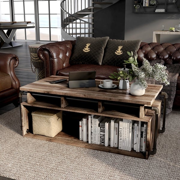 Furniture of America Callis Urban 52-inch Lift Top Coffee Table