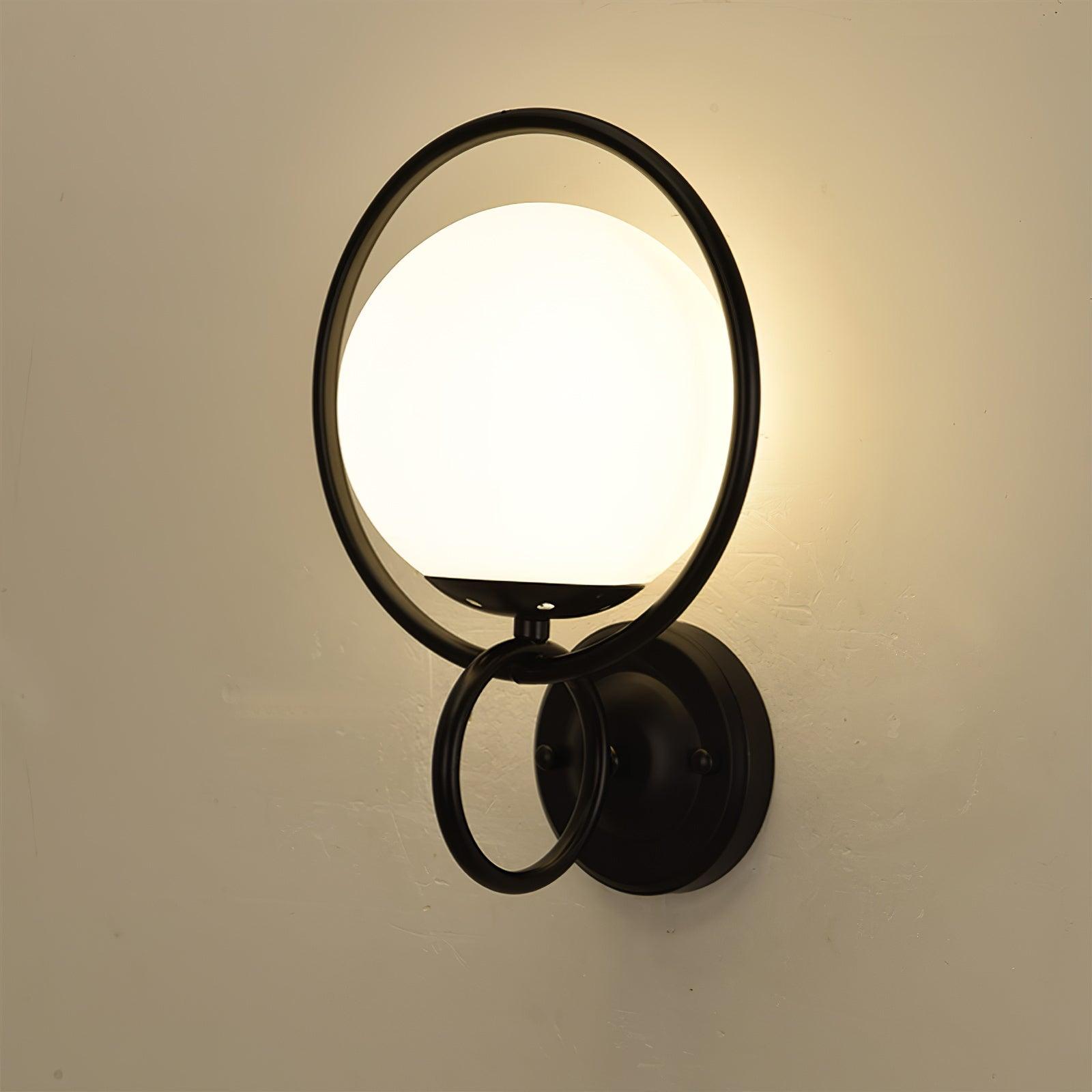 Fort Halo Gold Wall Light