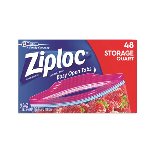 Ziploc 48-Count 1 Quart Storage Bags