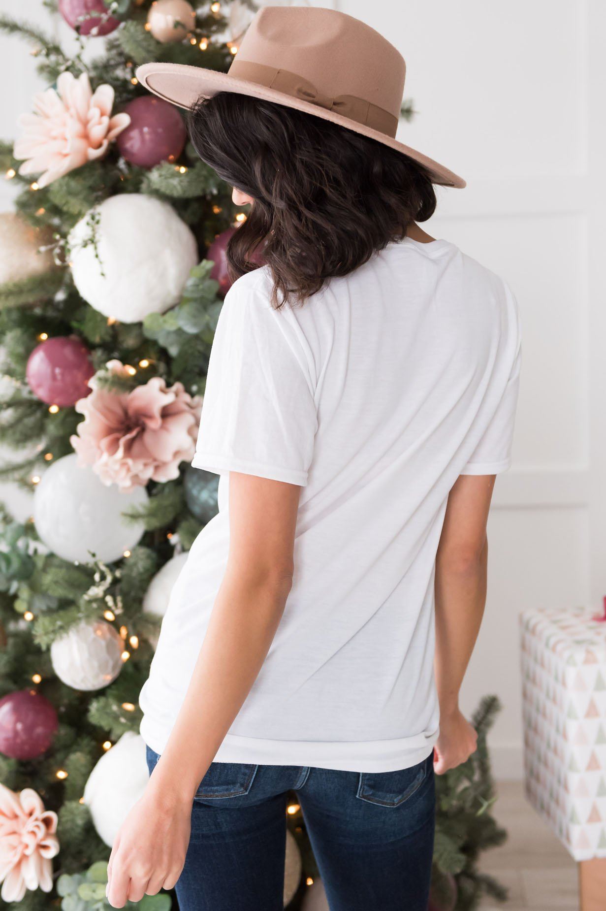 Merry & Bright Modest Tee