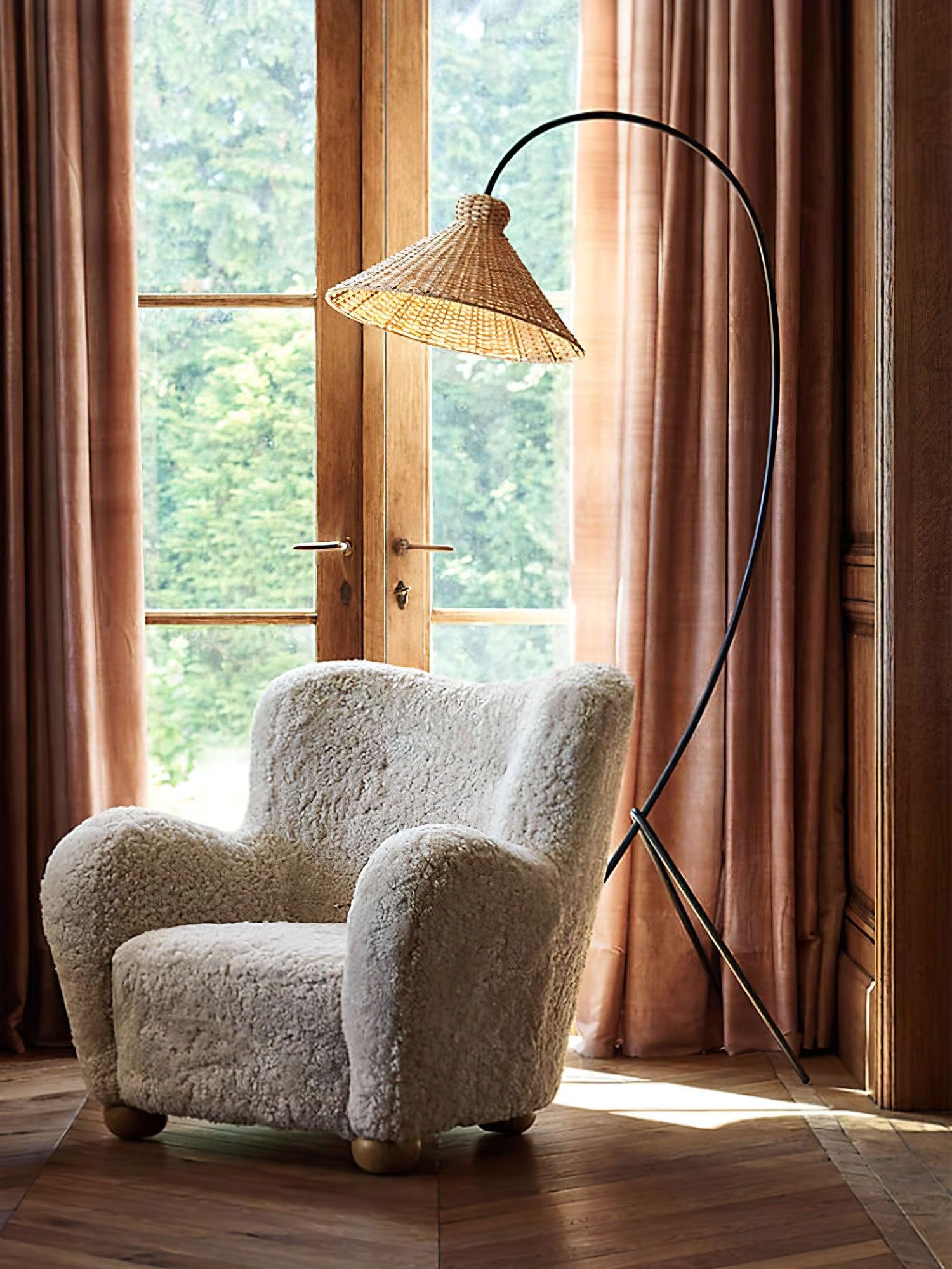 Tana Woven Floor Lamp