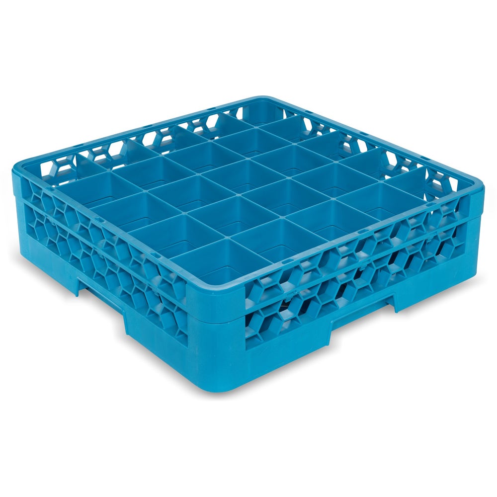 Carlisle RG25-114 Opticlean 25 Compartment Glass Rack With 1 Extender