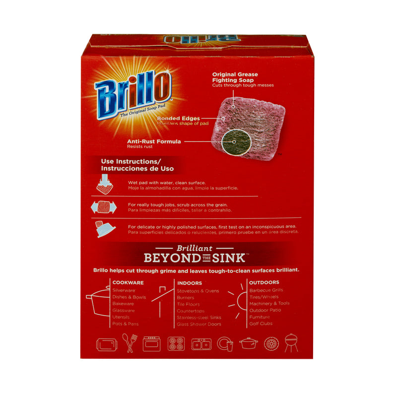 BRILLO STEEL WL PAD 10CT