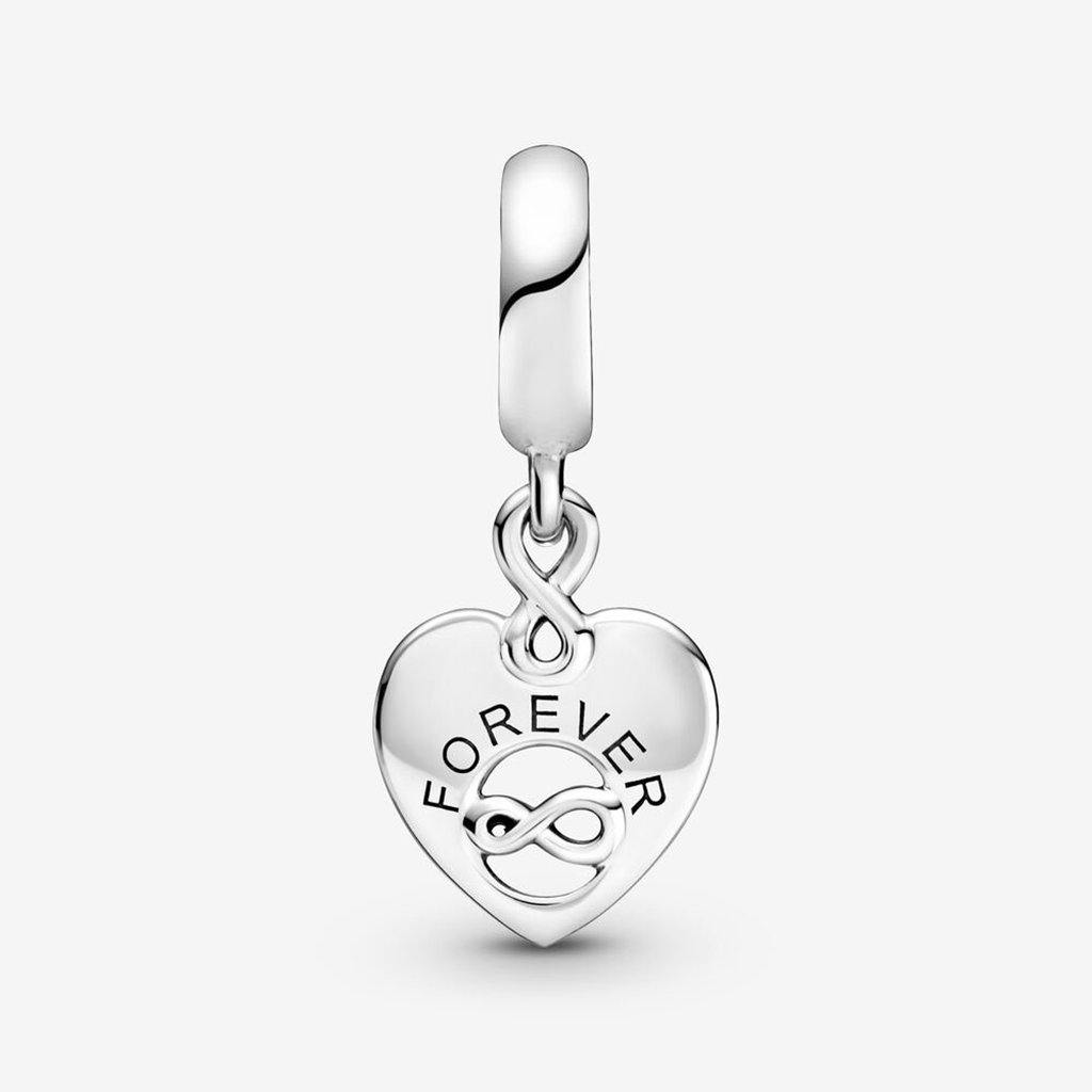 PANDORA  Friends Forever Heart Dangle Charm