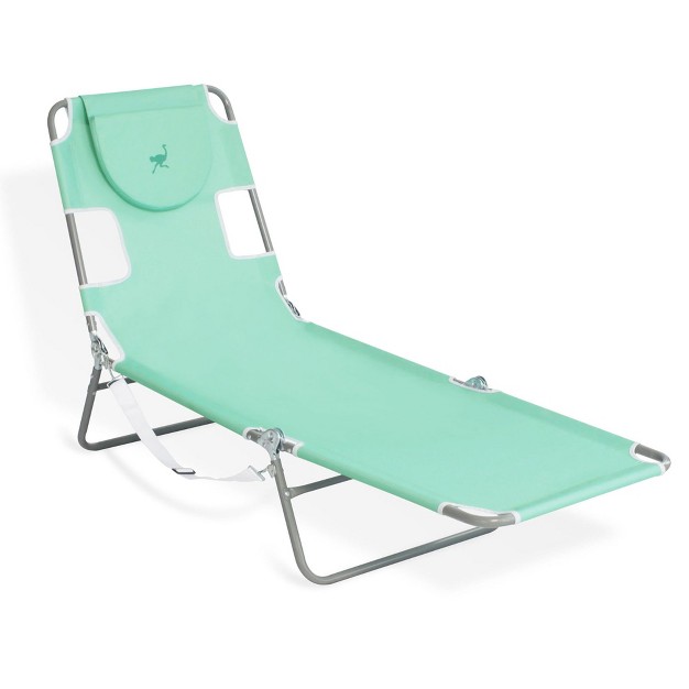 X 22 quot Chaise Lounge Portable Reclining Lounger Outdoor Patio Beach Lawn Camping Pool Tanning Chair Teal